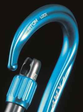 Карабин Camp HMS Atom с винтовым замком, синий