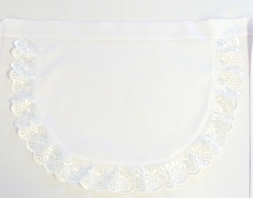 КУХОННЫЙ ФАРТУК С КРУЖЕВНЫМ РЮШЕМ