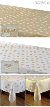 OBRUS ŚWIĄTECZNY 100X260 PLAMOODPORNY DWUSTRONNY