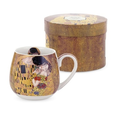 KUBEK BARYŁKA 430 ML THE KISS KLIMT