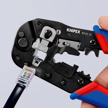 Обжим для западного RJ45 KNIPEX 97 51 13