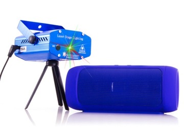 Лазерный диско-проектор, диско-лампа, стробоскоп.