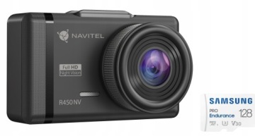 Wideorejestrator Navitel R450 NV + 128 GB