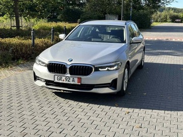 BMW Seria 5 G30-G31 Touring Facelifting 3.0 530d 286KM 2020 2020-10 BMW 530d LCI xDrive Touring 65.000 km BEZWYPADKOWY FV 23%, zdjęcie 1