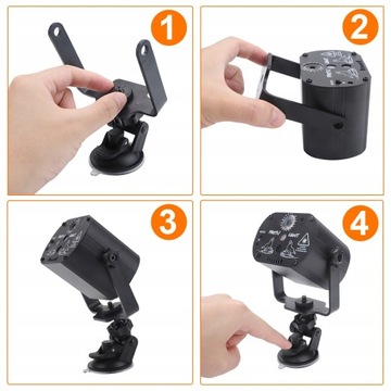 ЛАЗЕРНЫЙ ДИСКО-ПРОЕКТОР Светодиодные сценические светильники RGB