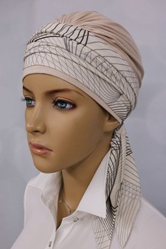 Turban Blanca Bambus Chusta po chemioterapii 3/12