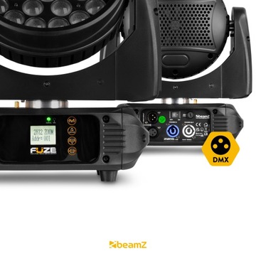 Profesjonalna Ruchoma głowa LED RGBWA-UV zoom DMX