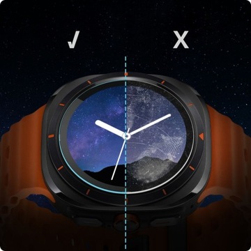 2 закаленных стекла SPIGEN EZ + аппликатор для Samsung Galaxy Watch Ultra 47 мм