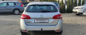 Peugeot 308 II 2014 Peugeot 308 1.6 HDI 120 kM Klima Nawigacja Temp LED Bluetooth Serwis GWARA, zdjęcie 7