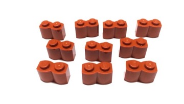 094d. LEGO 30136 palisada murek orange - 10 sztuk