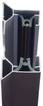 Шина ZX, 1-фазная шина для поверхностного монтажа, 1 м, белая