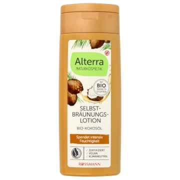 ALTERRA Lotion Brązujący + Eko Olej Kokosowy 200ml