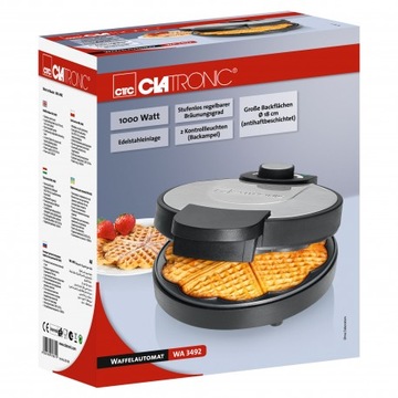 ВАФЛИ 5 ХРУСТЯЩИЕ СЕРДЕЧКИ CLATRONIC WA 34