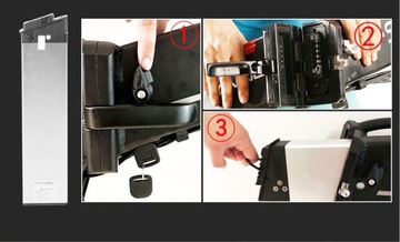 Bateria do Roweru Elektrycznego e-bike HANIWINNER Akumulator 48V 10Ah