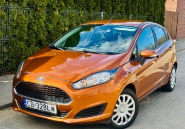 Ford Fiesta VII Hatchback 3d Facelifting 1.0 EcoBoost 100KM 2016 Ford Fiesta Mk7BenzynaPieknyStan2016 rok KLIMA Zamiana Benzyna 101KM