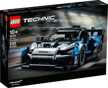 LEGO TECHNIC MCLAREN SENNA GTR АВТОМОБИЛЬ 42123