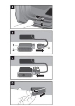 Mercedes C класс светодиодная дверь с логотипом 09-15