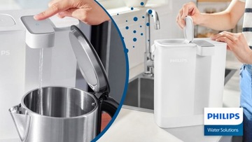 PHILIPS AWP2980WH автоматический настольный фильтр, белый фильтр-кувшин