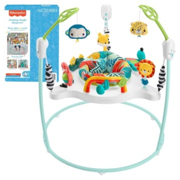 FISHER PRICE інтерактивний столик розвивальний стрибунець JUMPING JUMPERO джунглі