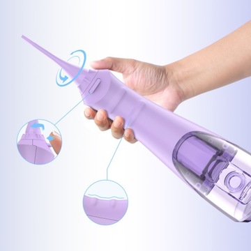 БЕСПРОВОДНОЕ ОРОШЕНИЕ ЗУБОВ 8 НАСАДОК