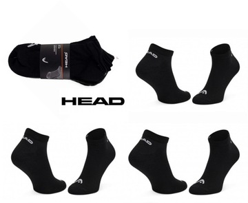 Skarpety HEAD Skarpetki STOPKI SNEAKER BAWEŁNIANE Jakość KOLORY 3sz 43 - 46