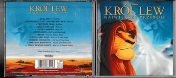 Płyta CD Król Lew Największe Przeboje ___________________________