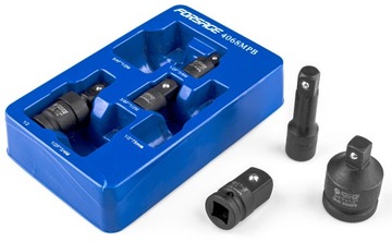 ADAPTERY REDUKCJE UDAROWE NASADKI PRZEGUB ZESTAW STAL CR-MO 1/2-3/8