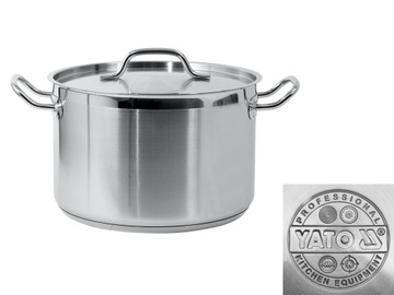 PROFESJONALNY GARNEK Z POKRYWĄ 11,1L INOX YATO