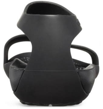 ЖЕНСКИЕ ШЛЕПАНЦЫ CROCS SERENA ЧЕРНЫЕ Р.39,5