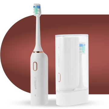 SZCZOTECZKA SONICZNA ELEKTRYCZNA DLA DZIECI DO ZĘBÓW VITAMMY VIVO +ETUI USB