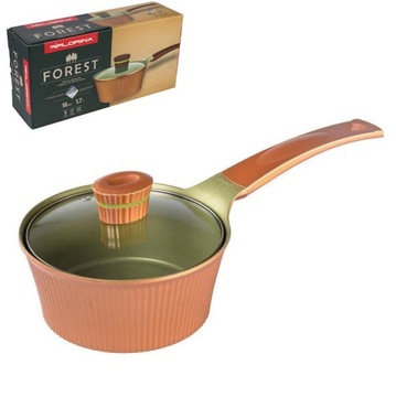 Rondel trwała powłoka aluminiowa Florina Forest 1,7 l na indukcję i gaz