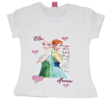 BLUZKA FROZEN KRAINA LODU FROZEN ANNA I ELSA R 122