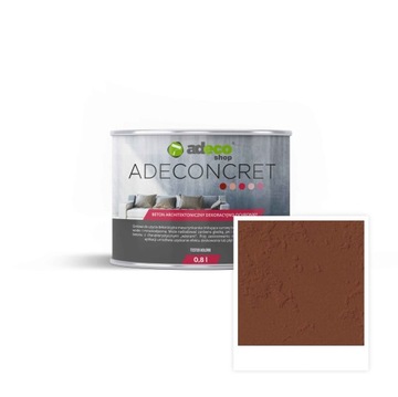 Beton architektoniczny tester koloru Brick 0,8kg