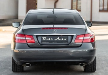 Mercedes Klasa E W212 Coupe 350 CDI BlueEFFICIENCY 231KM 2009 Mercedes-Benz Klasa E 350CDI 231KM Ledy Skora Xenon Navi Full Serwis ASo, zdjęcie 9