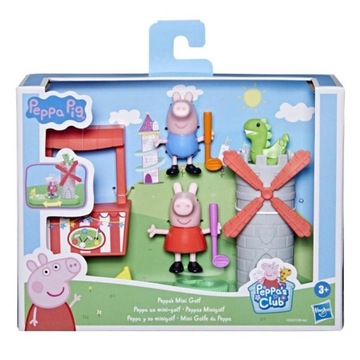 Figurki Świnka Peppa - zestaw mini golf Hasbro