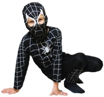 Strój kostium Spiderman człowiek pająk bal 116-122