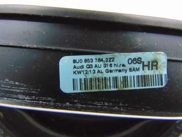 AUDI Q 3 LIŠTA DVEŘE CHRÓM PRAVÁ ZADNÍ