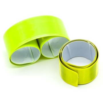 opaska ODBLASKOWA odblask 40cm ŻÓŁTA do PLECAKA