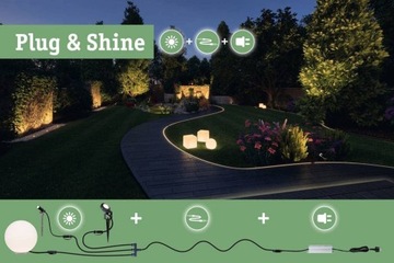 Датчик освещенности Plug & Shine IP67, 24 В, макс. 150 Вт