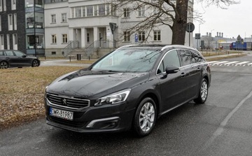 Peugeot 508 I SW Facelifting 1.6 e-THP 165KM 2014 Peugeot 508 Salon PL 1 wlasciciel Lift Bezwypadkowy 1.6 Benzyna 165KM