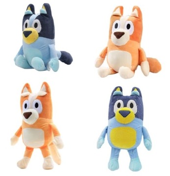 4X BLUEY I BINGO MATA Chilli TATA Bandit maskotka pluszak Maskotki 28CM