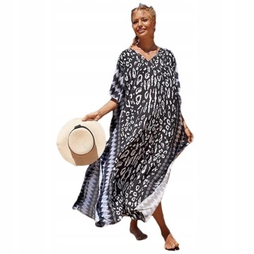 ПАРЕО-ТУНИКА БОХО ЛЕТНЕЕ ПЛАТЬЕ ДЛИННОЕ ПЛАТЬЕ12