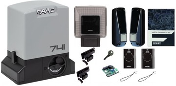 Napęd do bramy przesuwnej FAAC 741 - DO 900 KG