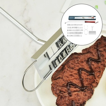 Утюг для брендинга мяса для барбекю, съемные инструменты для барбекю
