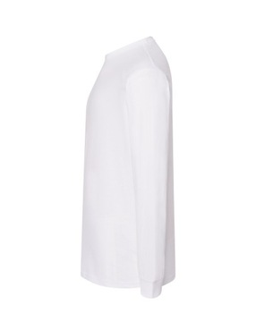 T-SHIRT MĘSKI koszulka PREMIUM długi rękaw JHK TSRA-170LS biały WH r. L