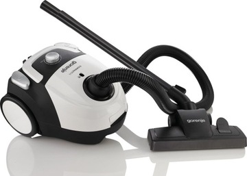 Мешковый пылесос Gorenje VCEA11CXWII бесшумный HEPA