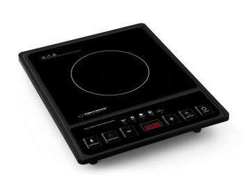 KUCHENKA PŁYTA INDUKCYJNA ELEKTRYCZNA 2000W 5 FUNKCJI GOTOWANIA