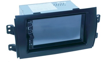 2din рамка магнитолы Suzuki SX4 Fiat Sedici 2006г.