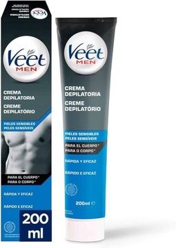 VEET MEN KREM DO DEPILACJI SKÓRA WRAŻLIWA 200ML