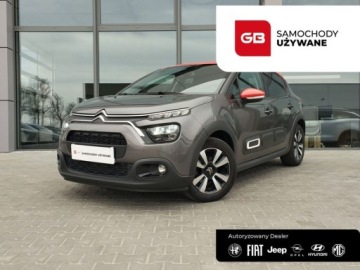 Citroen C3 III Hatchback Facelifting 1.2 PureTech 83KM 2023 Citroen C3 Salon PL, Serwis ASO, bezwypadkowy, FVAT 23 1.2 Benzyna 83KM